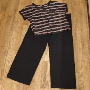 Pure Jill, black pants